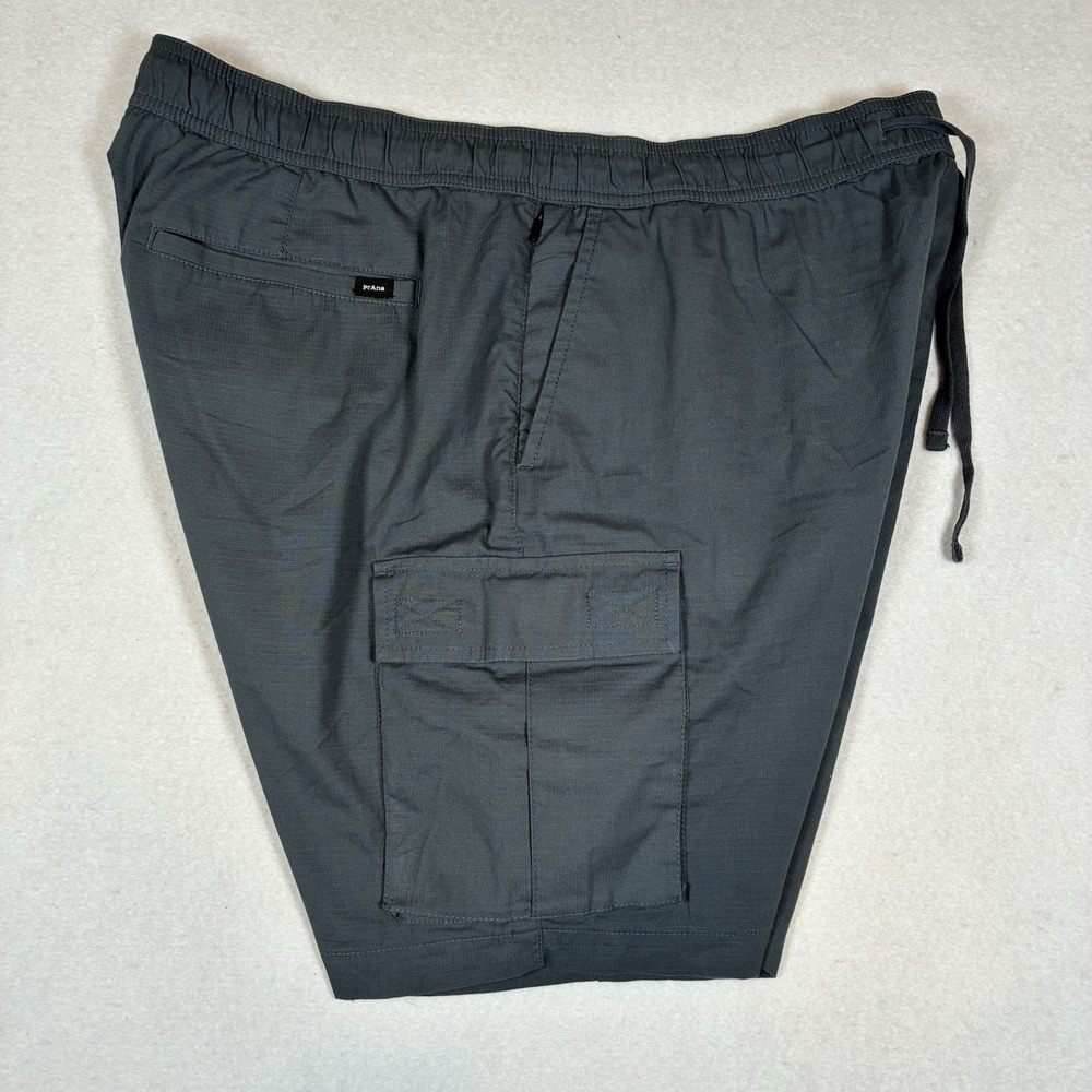 Prana Zion Mens L Blue Stretch Zion Cargo Ripstor Pocket Outdoor Hiking Gorpcore - Picture 3 of 13